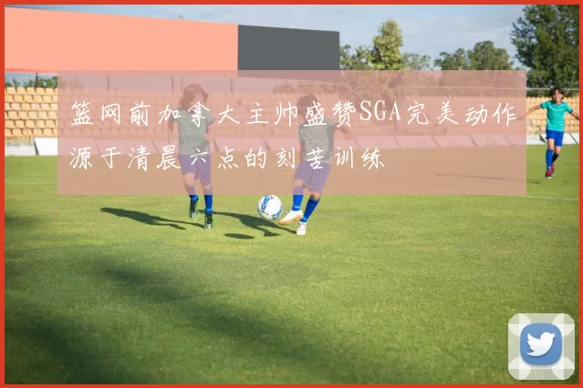 篮网前加拿大主帅盛赞SGA完美动作源于清晨六点的刻苦训练